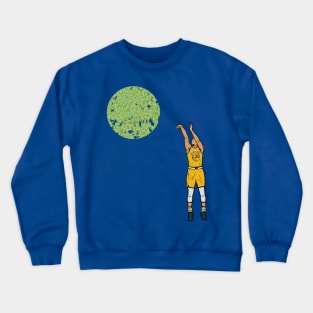 Steph Curry Money Ball - NBA Golden State Warriors Crewneck Sweatshirt